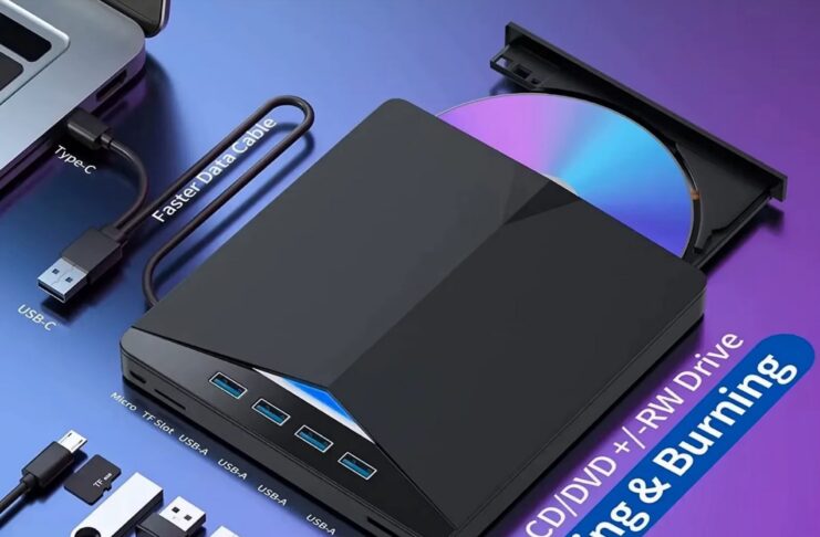 Masterizzatore DVD con hub integrato a soli 11 € - macitynet.it