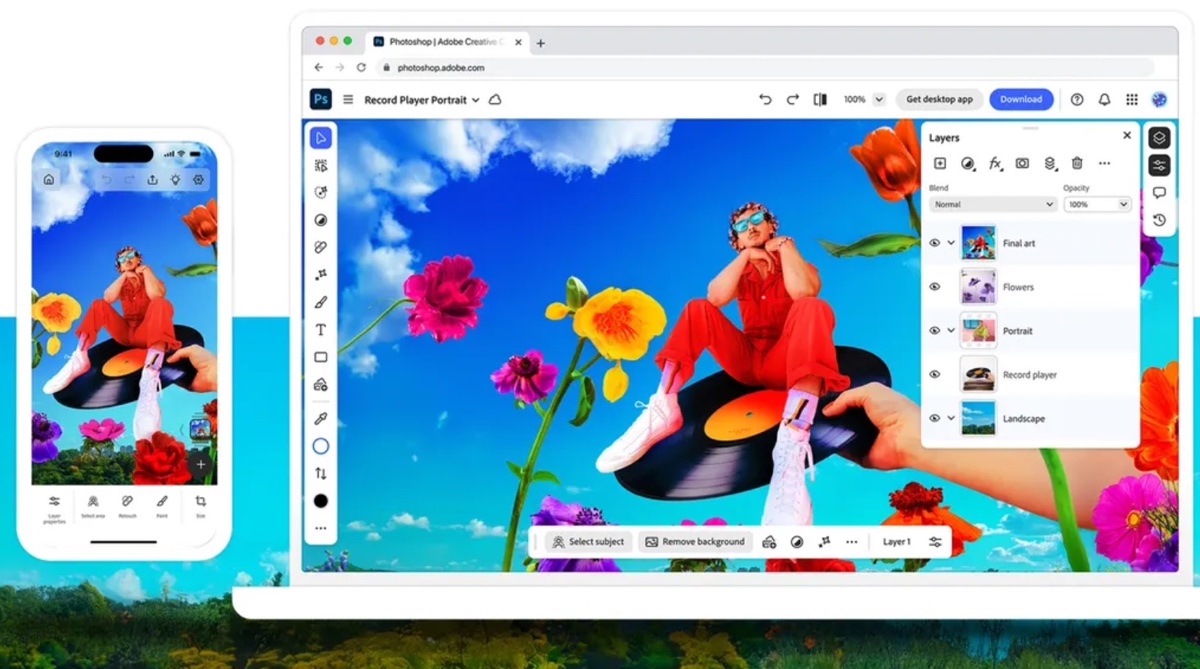 Photoshop per iPhone offre gli strumenti avanzati riservati ai desktop - macitynet.it