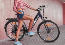 Qekud 26M208, city bike elettrica in offerta a 615 € Qekud 26M208, city bike elettrica in offerta a 615 € - macitynet.it