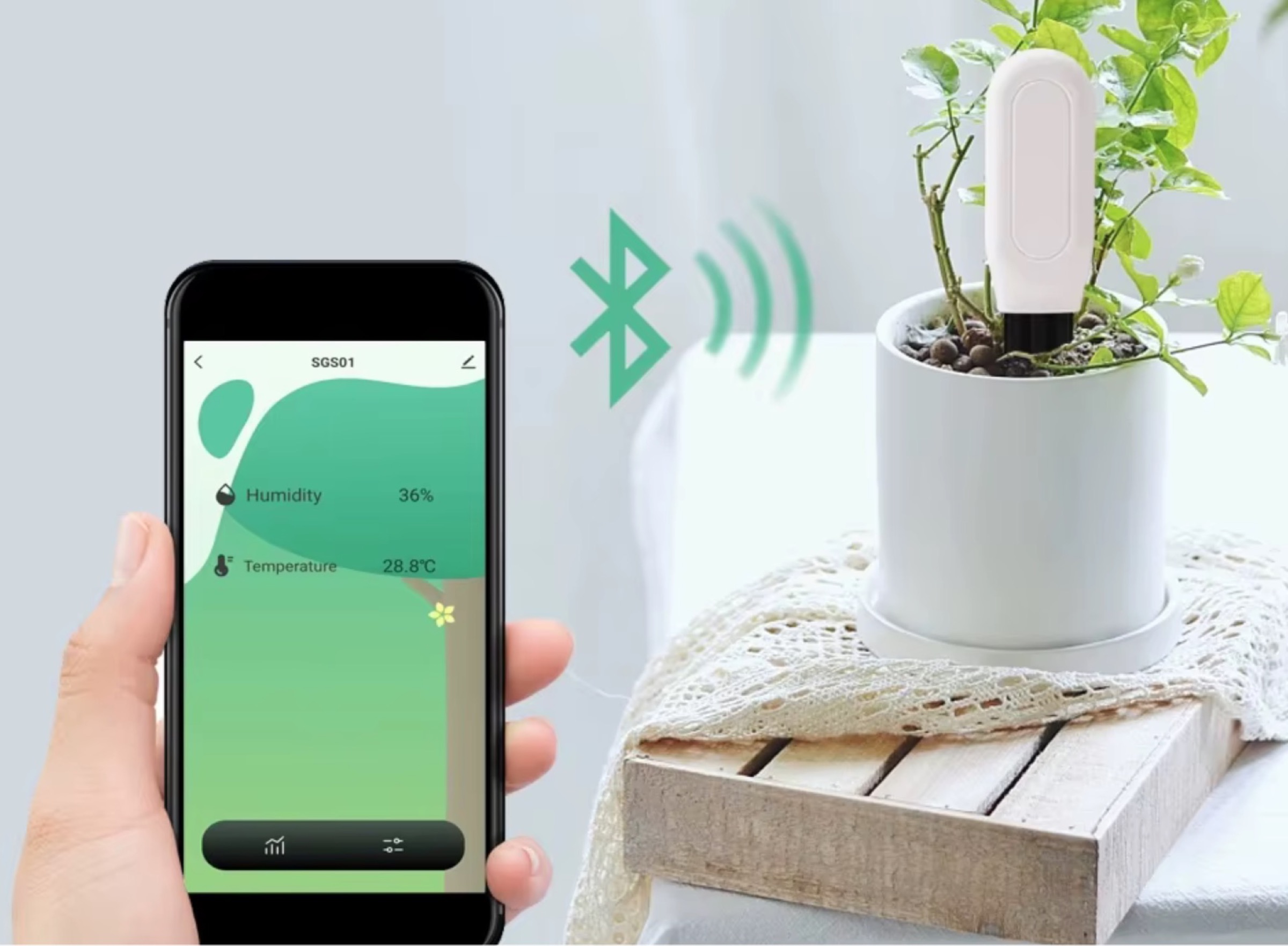 Sonda Smart per giardinieri digitali a soli 5 € - macitynet.it Sonda Smart per giardinieri digitali a soli 5 € - macitynet.it