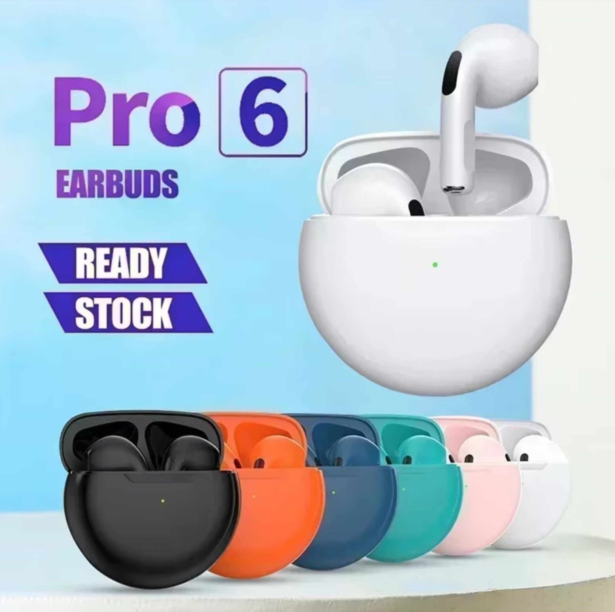 AiR PRO6, sembrano AirPods ma a solo 1 € - macitynet.it AiR PRO6, sembrano AirPods ma a solo 1 € - macitynet.it