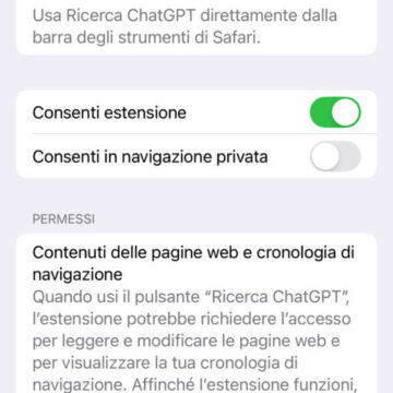 Google spostati, ChatGPT vuole essere il motore di ricerca in Safari - macitynet.it