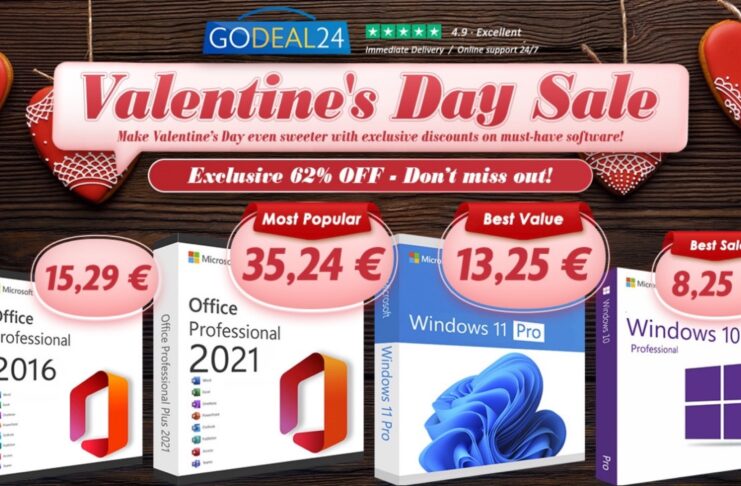 Licenze Office e Windows a partire da 10 € per San Valentino - macitynet.it