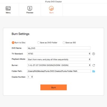 iFunia DVD Creator, meno di 3€ per l'app Mac che crea DVD in tre semplici passaggi - macitynet.it