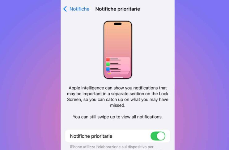 iOS 18.4 con le Notifiche Prioritarie - macitynet.it