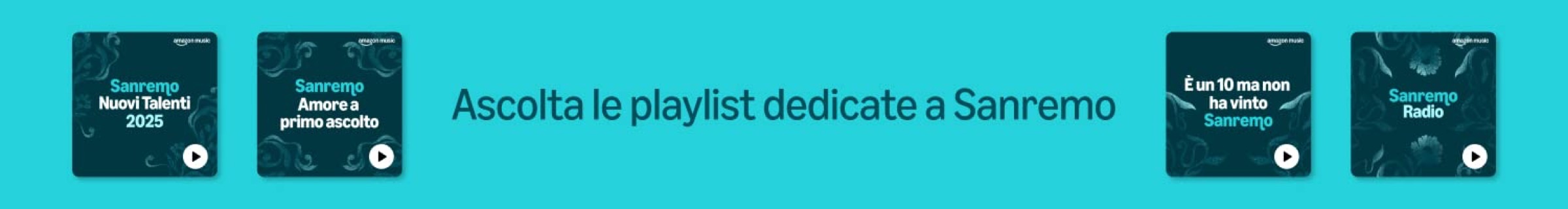 Sanremo 2025, la collezione ufficiale del Festival è arrivata su Amazon - macitynet.it