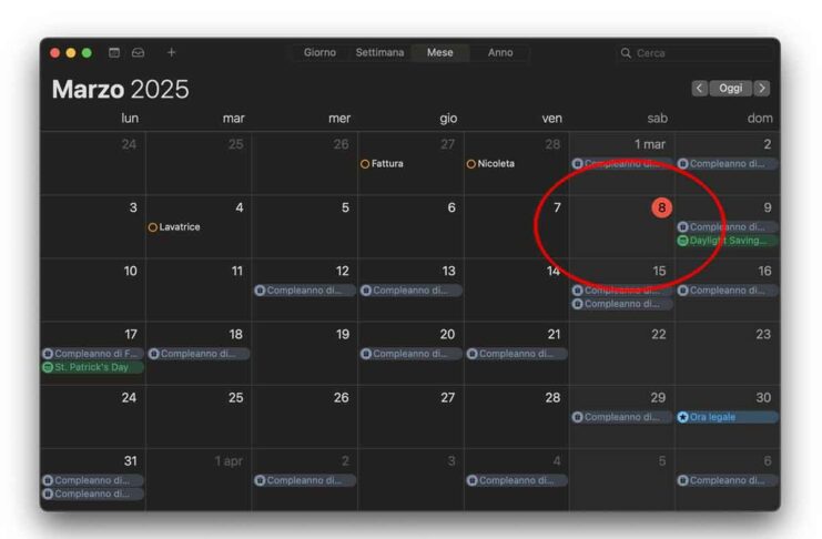 Apple e Google hanno eliminato la Giornata internazionale dei diritti delle donne dal Calendario - macitynet.it
