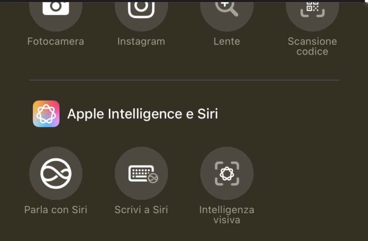 iOS 18.4 permette di richiamare funzioni di Apple Intelligence dal Control Center - macitynet.it
