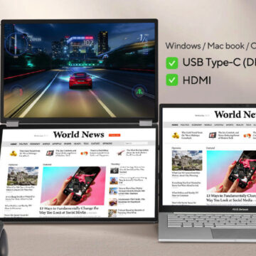 Asus ZenScreen Duo OLED MQ149CD è il monitor portatile pronto a tutto - macitynet.it