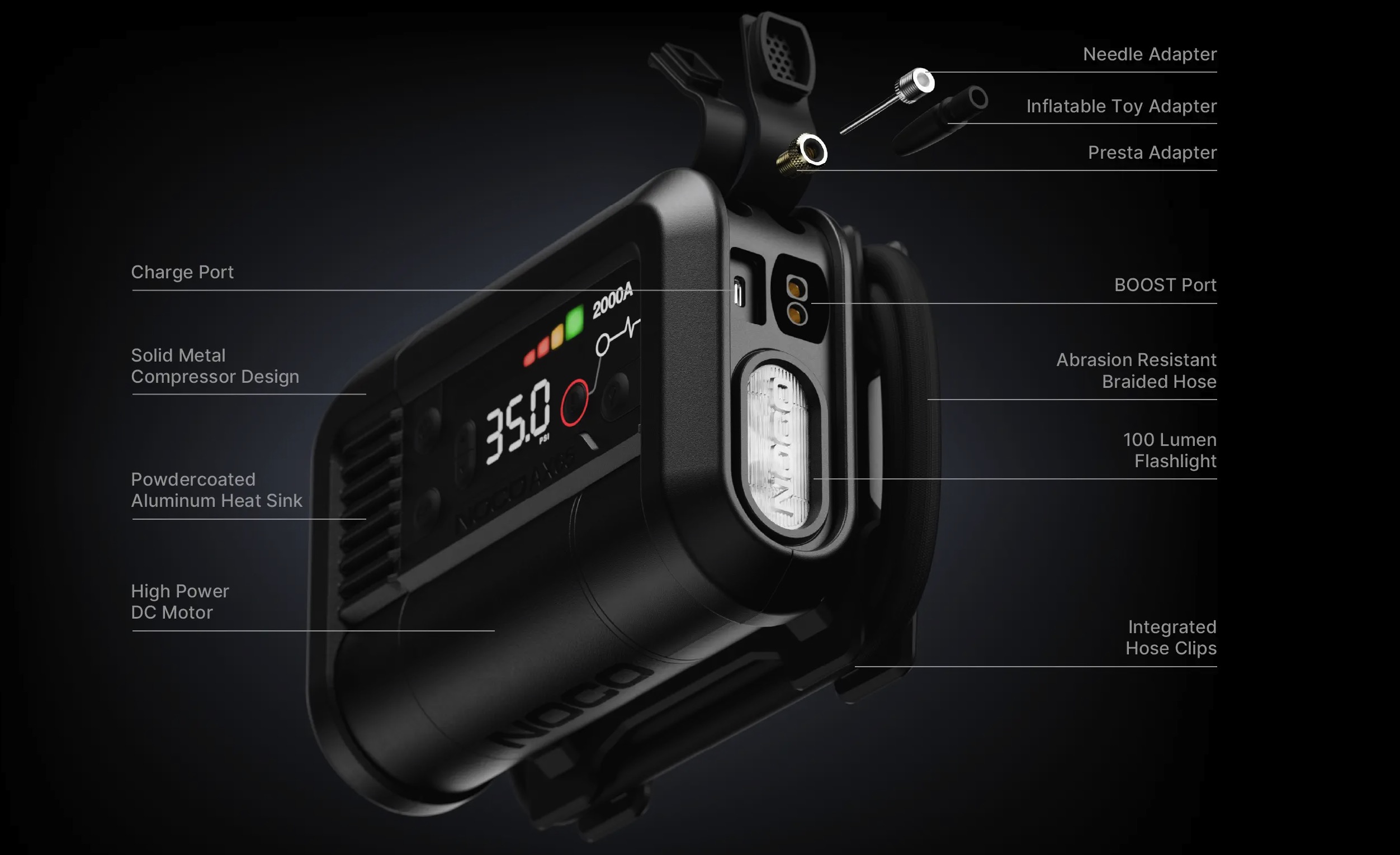NOCO Boost Air AX65, avviatore di emergenza e potentissimo compressore, sconto da 100€ - macitynet.it NOCO Boost Air AX65, avviatore di emergenza e potentissimo compressore, sconto da 100€ - macitynet.it