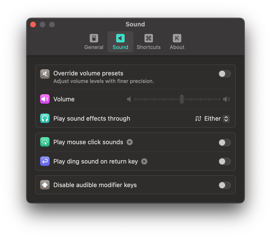 Klack è una utility Mac che riproduce i rumori delle tastiere meccaniche mentre si digita - macitynet.it Klack è una utility Mac che riproduce i rumori delle tastiere meccaniche mentre si digita - macitynet.it