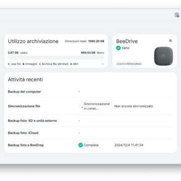 Recensione Synology BeeDrive, drive USB-C SSD che funziona come un cloud - macitynet.it