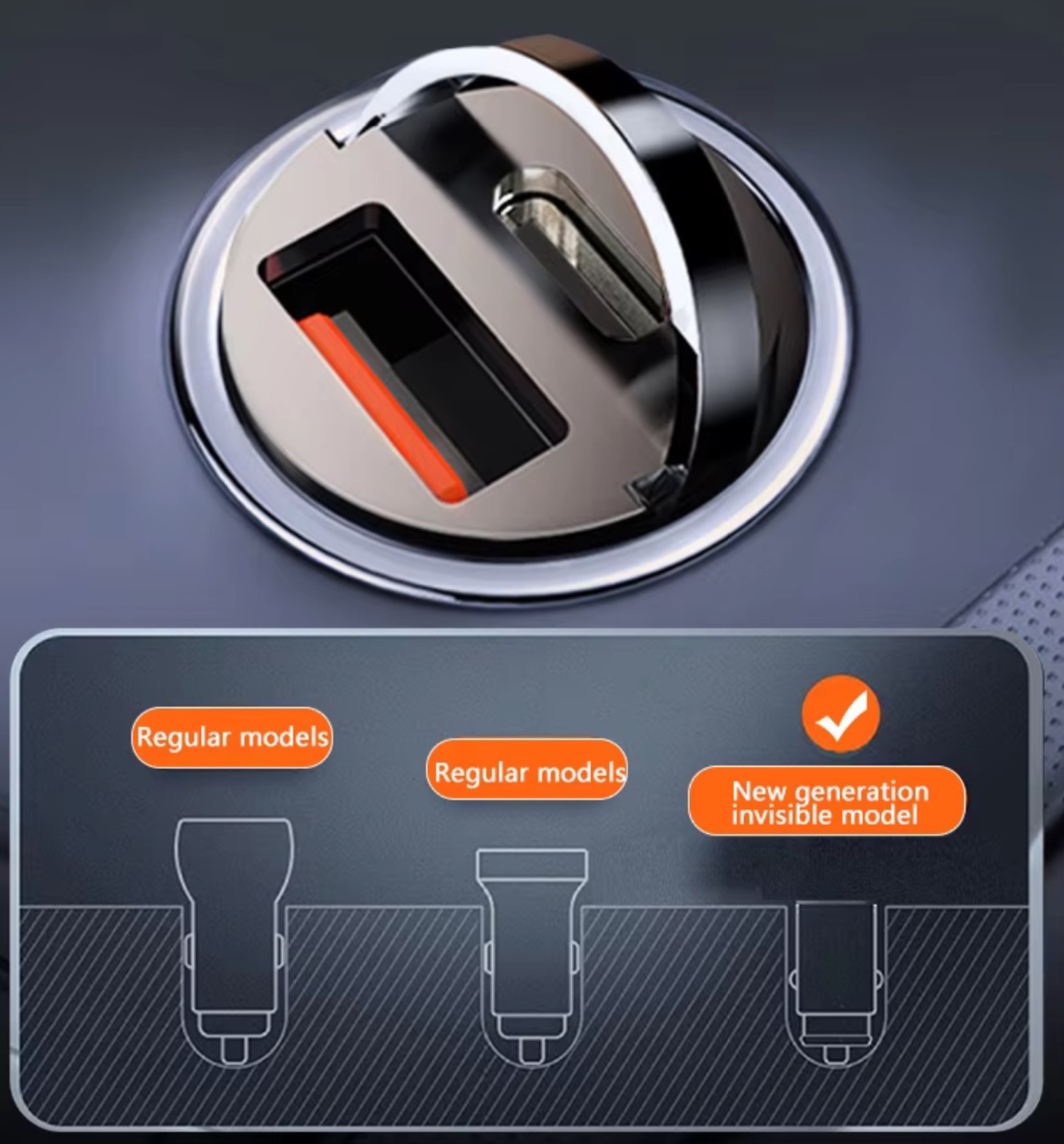 Caricatore invisibile per auto, 100 Watt a solo 1 € - macitynet.it Caricatore invisibile per auto, 100 Watt a solo 1 € - macitynet.it