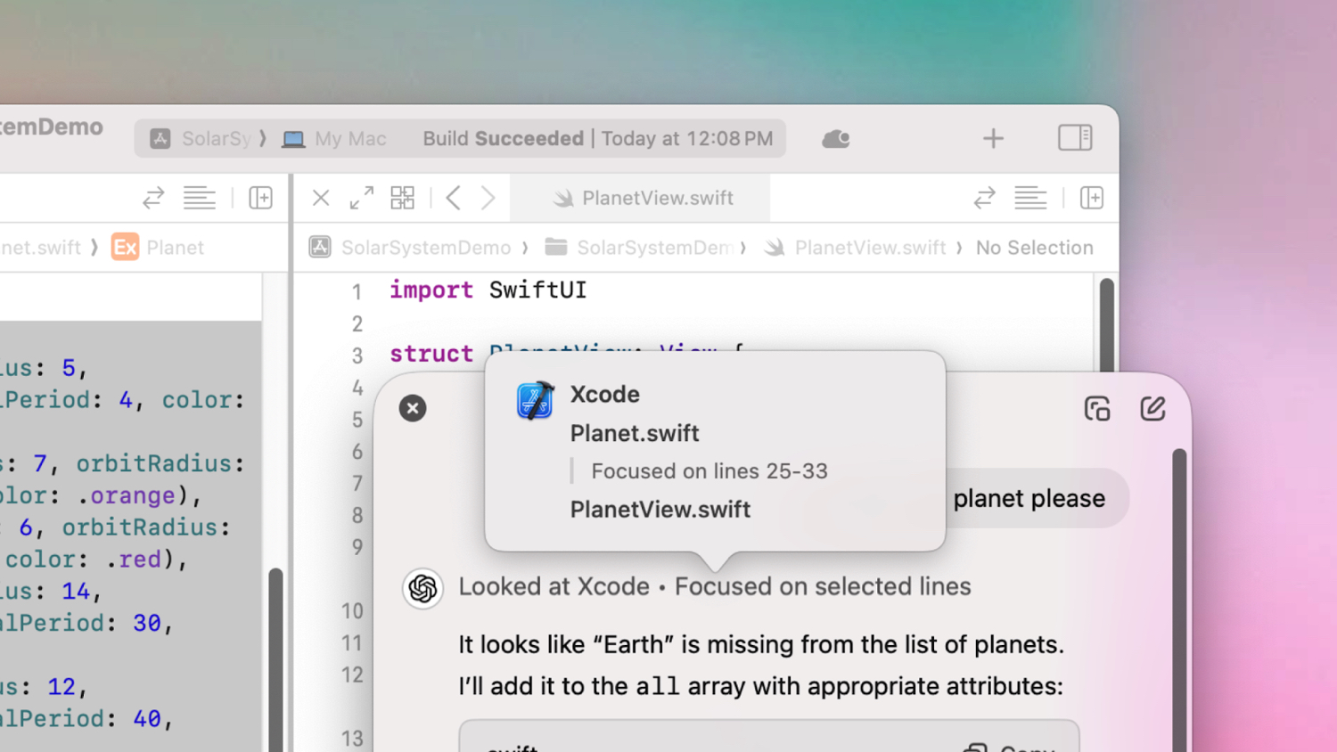 ChatGPT su macOS diventa più bravo a programmare in Xcode - macitynet.it ChatGPT su macOS diventa più bravo a programmare in Xcode - macitynet.it