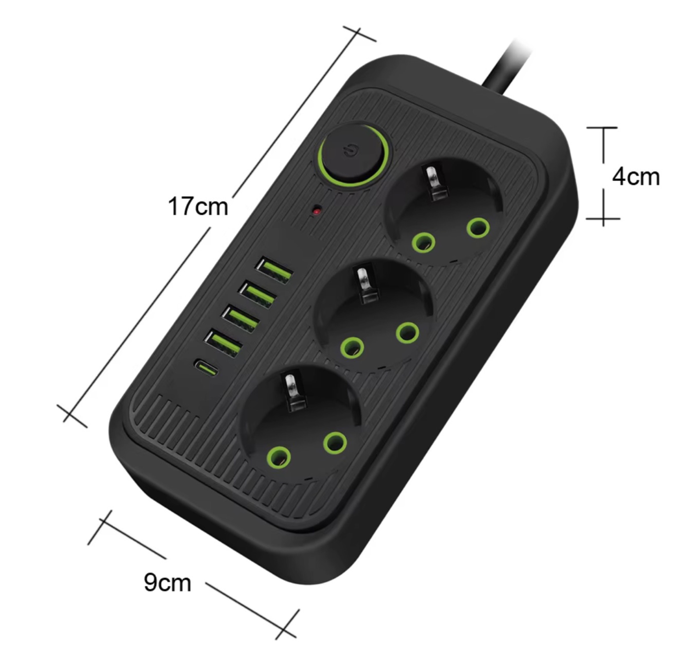 Ciabatta elettrica con 8 prese a meno di 2 € - macitynet.it