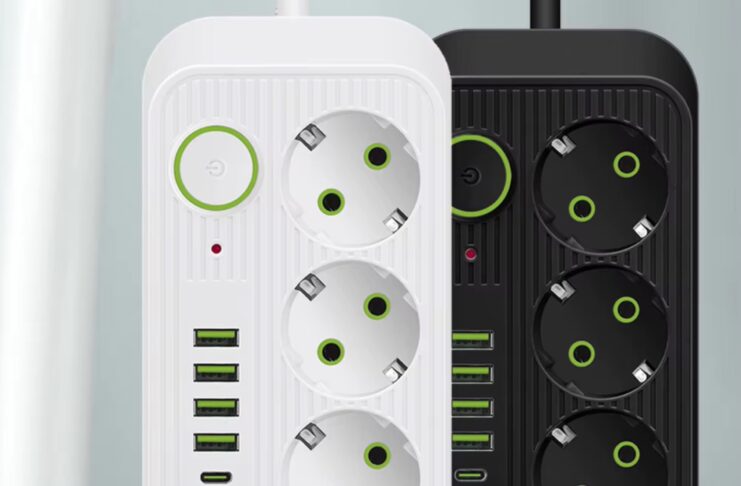 Ciabatta elettrica con 8 prese a meno di 2 € - macitynet.it