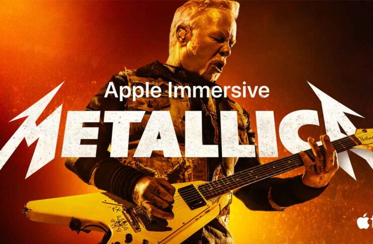Il concerto dei Metallica in immersive video con Vision Pro - macitynet.it