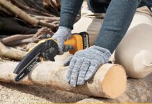 Offerte di Primavera, mini motosega a batteria in sconto a soli 59,99€ - macitynet.it