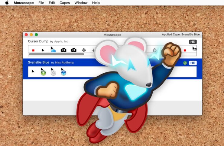Come cambiare il cursore del Mac con Mousecape - macitynet.it