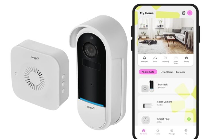 Anticipo offerte di primavra,m Omajin, il videocitofono smart in offerta Amazon da 139,99€ a 49,99€ - macitynet.it