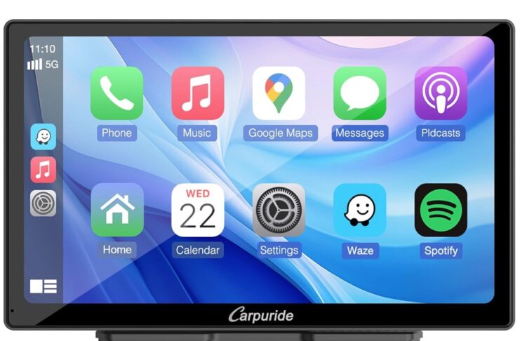 Offerte di Primaver, Carpuride C98, schermo smart per CarPlay su qualunque auto a solo 80€ - macitynet.it