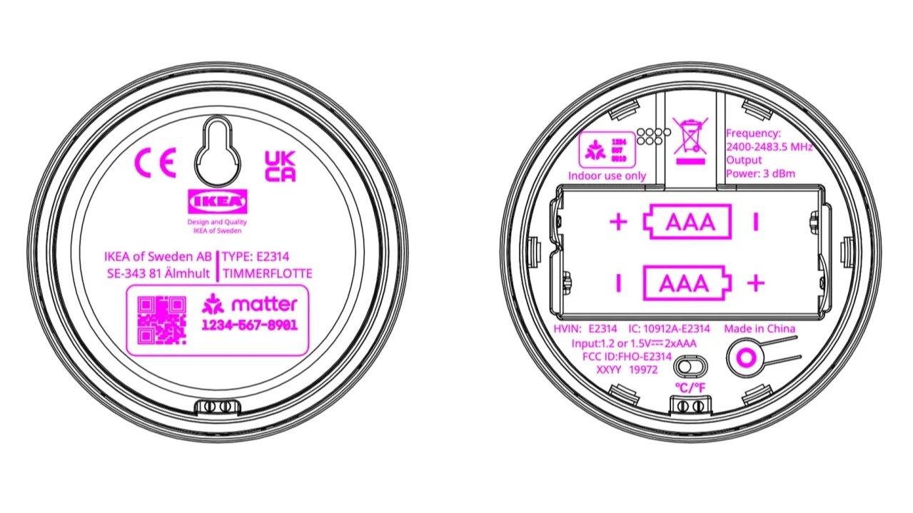 Da IKEA il nuovo sensore di temperatura che funziona con qualsiasi hub Thread - macitynet.it