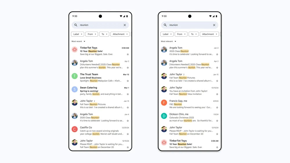 Google potenzia Gmail con un tocco di AI