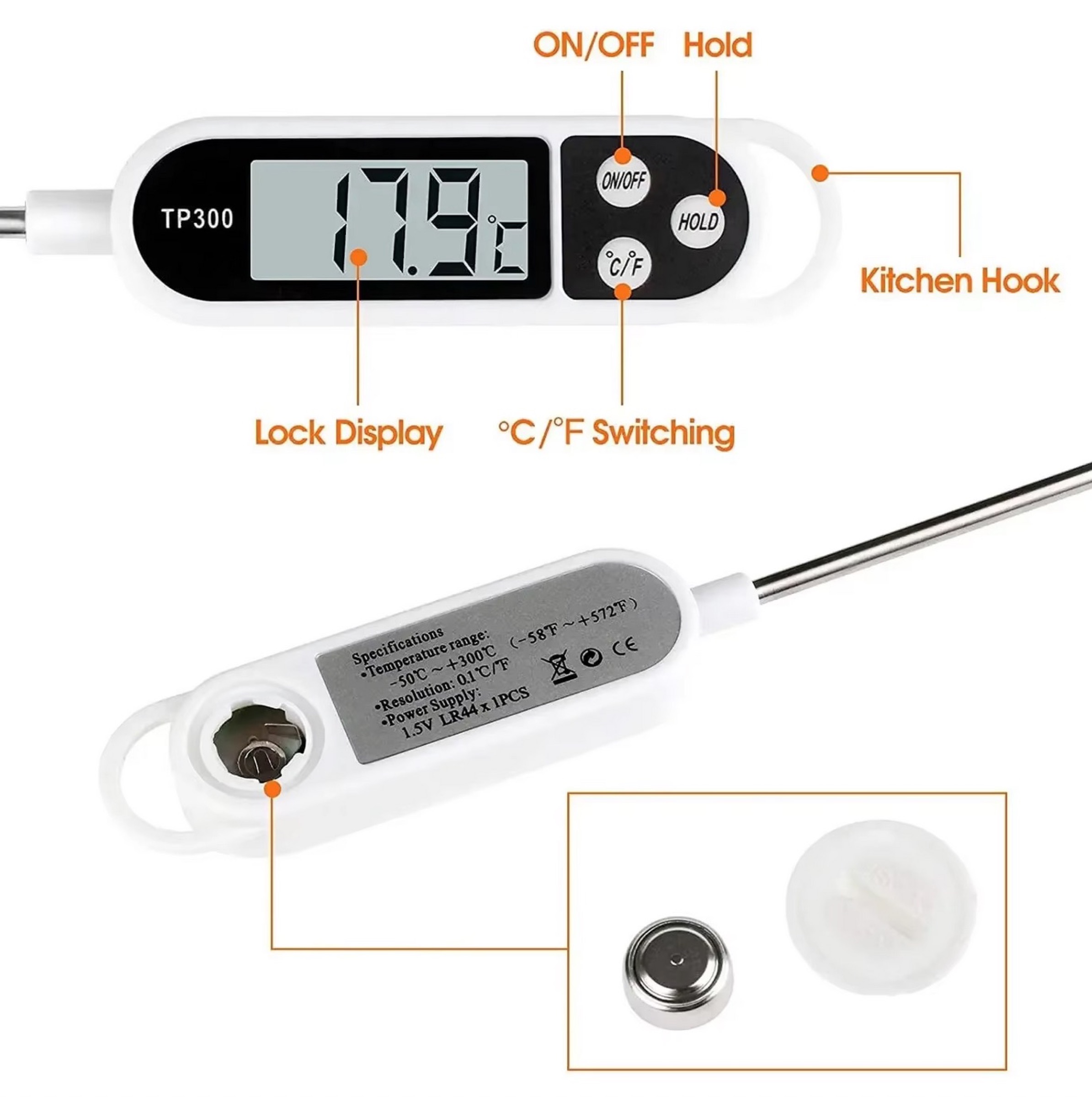 Sonda per misurare la temperatura dei cibi a solo 1 € - macitynet.it