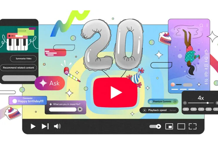 YouTube festeggia 20 anni con nuove funzionalità - macitynet.it