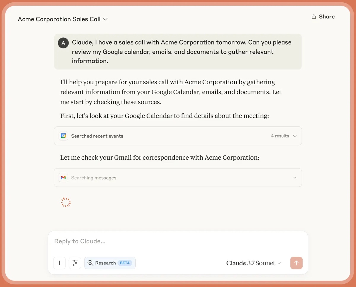 Anthropic svela l’agente AI per ricerche e integrazione Workspace - macitynet.it
