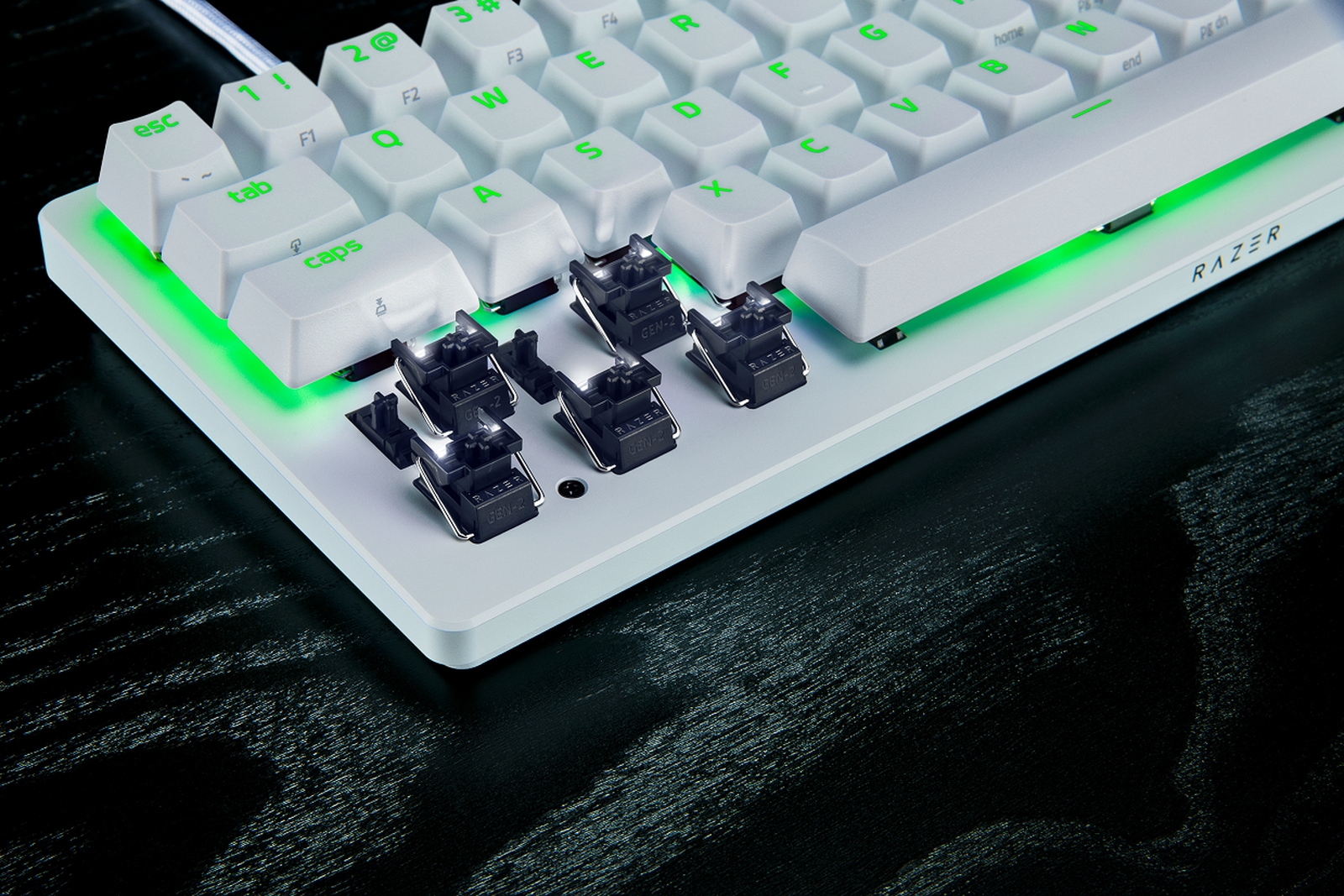 Recensione Razer Huntsman V3 Pro Mini White Edition, tanta tecnologia che sta quasi in tasca - macitynet.it Recensione Razer Huntsman V3 Pro Mini White Edition, tanta tecnologia che sta quasi in tasca - macitynet.it