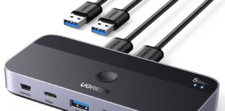 Recensione UGREEN Switch KVM USB 3.0, comandare due computer con un solo mouse e tastiera - macitynet.it