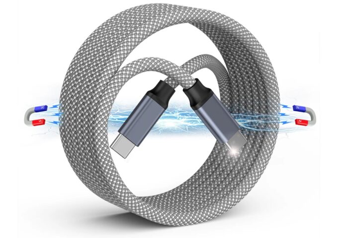 Mai più grovigli con i cavi magnetici USB-C e Lightning di Magtame, ora in sconto - macitynet.it