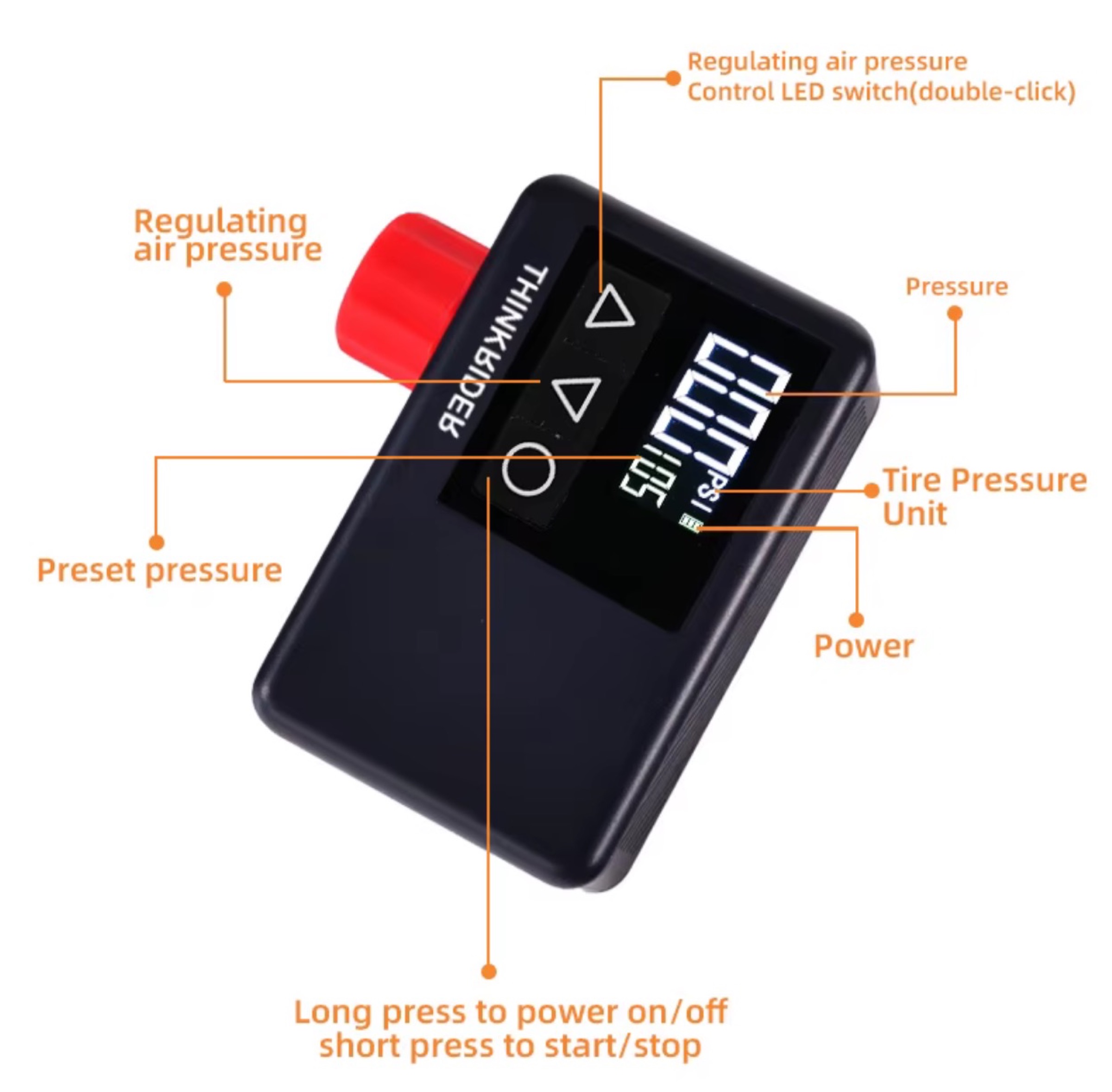 ThinkRider, minuscola pompa elettrica per bici e palloni a soli 32 € - macitynet.it