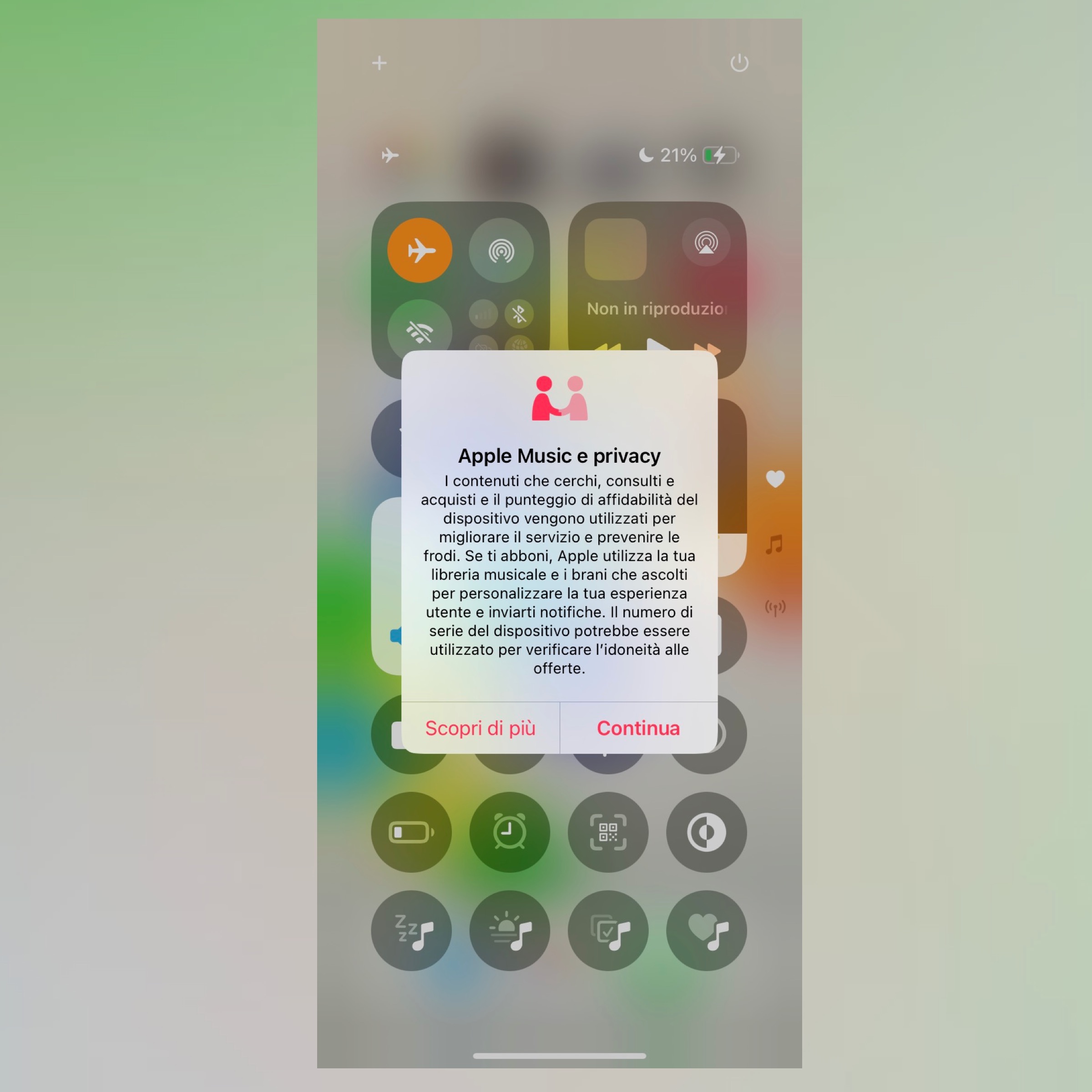 Come riprodurre musica d'ambiente con iOS 18 - macitynet.it Come riprodurre musica d'ambiente con iOS 18 - macitynet.it