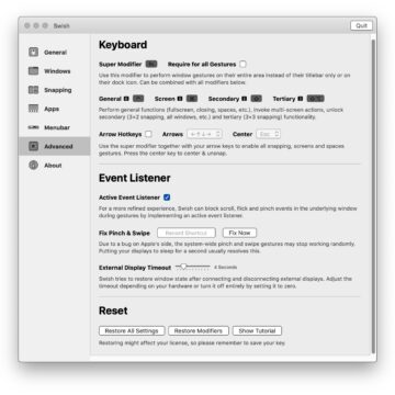 Con Swish controllate le finestre del Mac come professionisti dal trackpad - macitynet.it