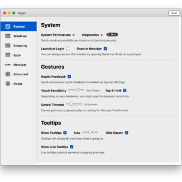 Con Swish controllate le finestre del Mac come professionisti dal trackpad - macitynet.it