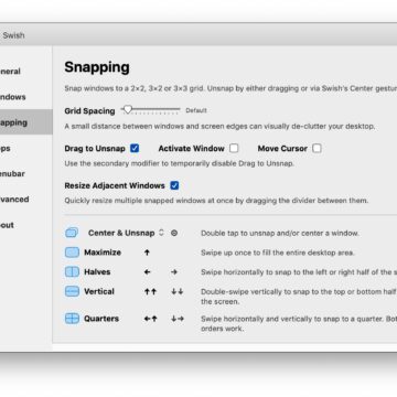 Con Swish controllate le finestre del Mac come professionisti dal trackpad - macitynet.it
