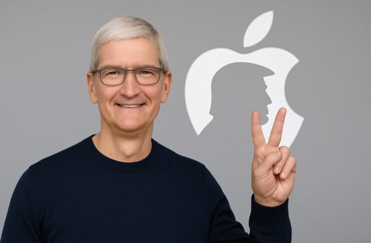 La calma è la virtù dei forti, così Cook ha per ora sedato Donald Trump - macitynet.it