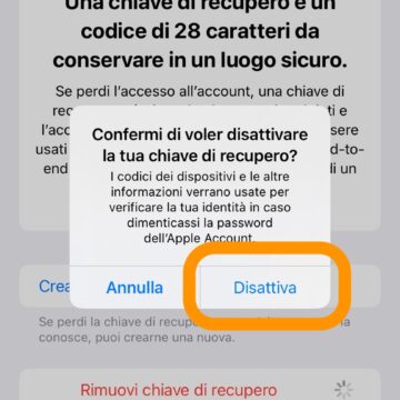Come funziona la chiave di recupero Apple e perché attivarla - macitynet.it