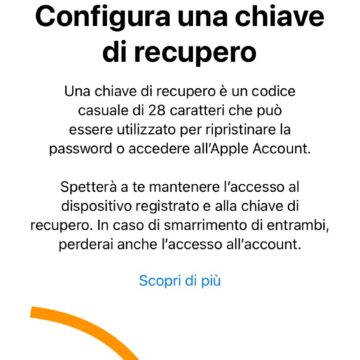 Come funziona la chiave di recupero Apple e perché attivarla - macitynet.it