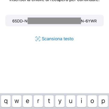 Come funziona la chiave di recupero Apple e perché attivarla - macitynet.it