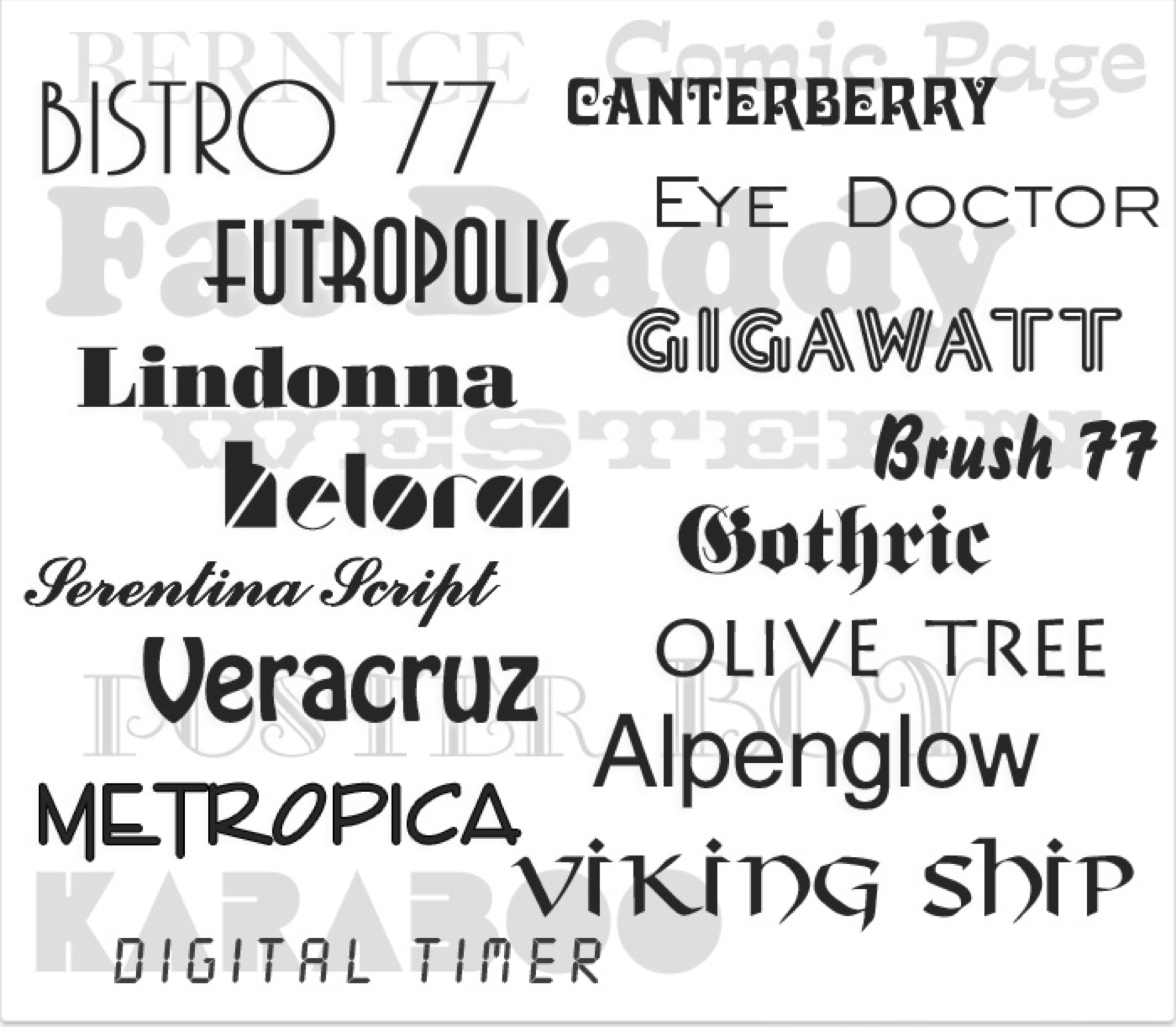 Un Font per tutto col pacchetto 1000 OpenType in offerta speciale a 1,50 $ - macitynet.it