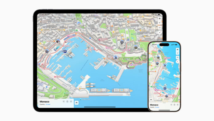 Mappe accende i riflettori su Monaco, Apple sulla F1 - macitynet.it