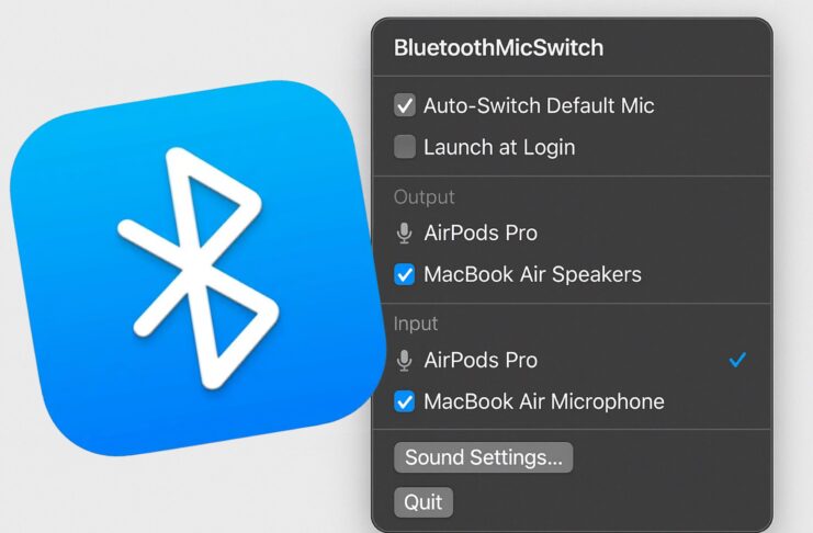 Audio in cuffia ma microfono del Mac con l'app Bluetooth Mic Switch - macitynet.it