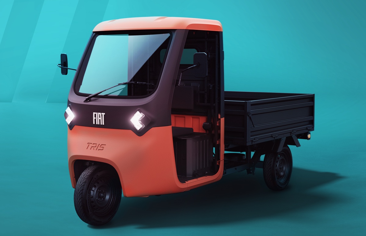 Fiat TRIS, il tre ruote elettrico che raccoglie l’eredità dell’Ape - macitynet.it