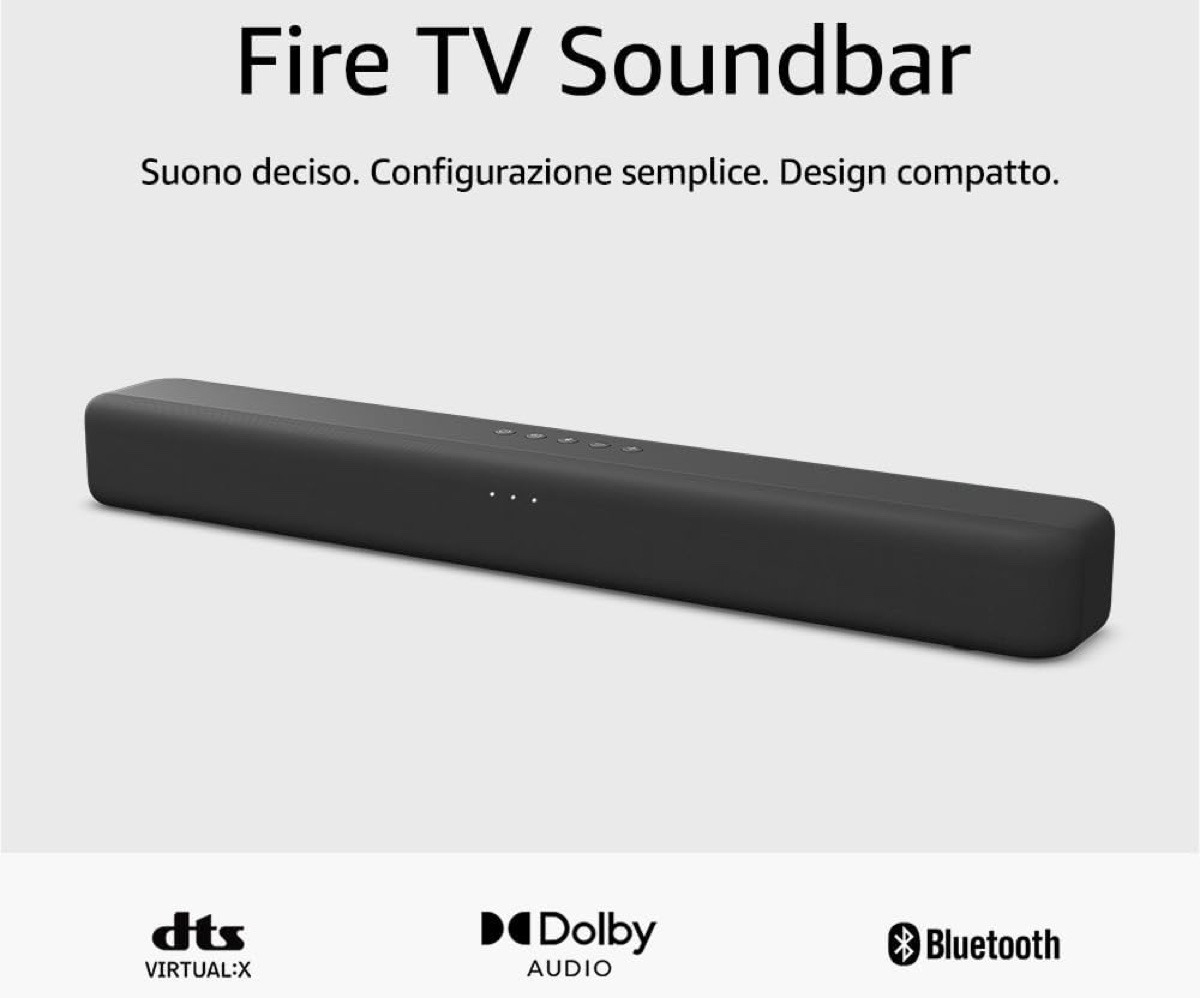 In Italia le Amazon Fire TV Soundbar sono già in sconto - macitynet.it In Italia le Amazon Fire TV Soundbar sono già in sconto - macitynet.it