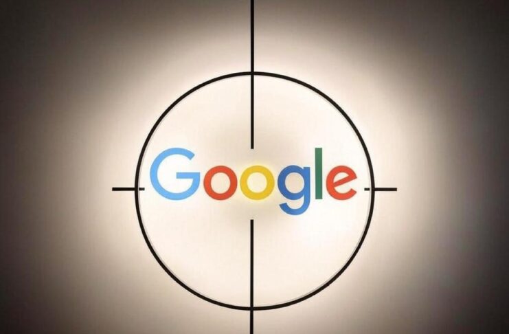logo google mirino