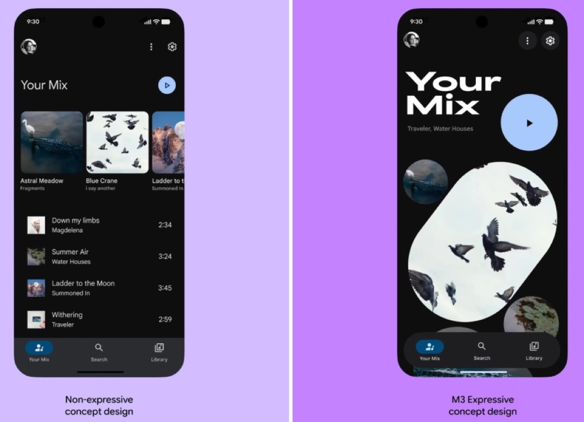 Android come Apple, l'interfaccia cambia pelle con Material 3 Expressive - macitynet.it
