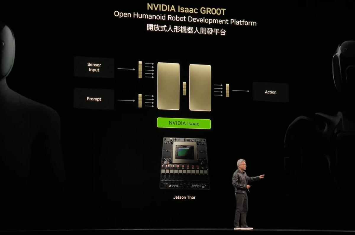 Nvidia apre alle CPU dei concorrenti e punta sui robot umanoidi - macitynet.it